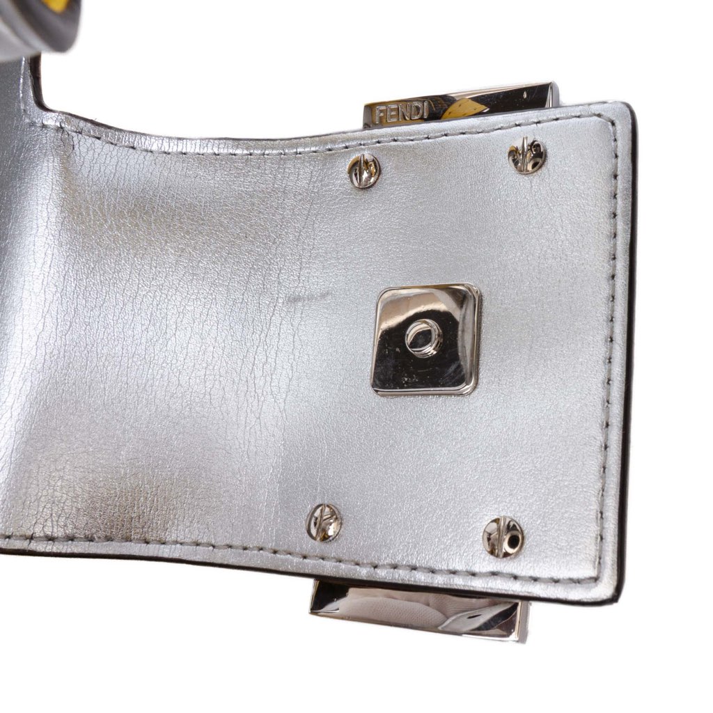 Fendi Mini Leather Cookie Hobo - Image 11