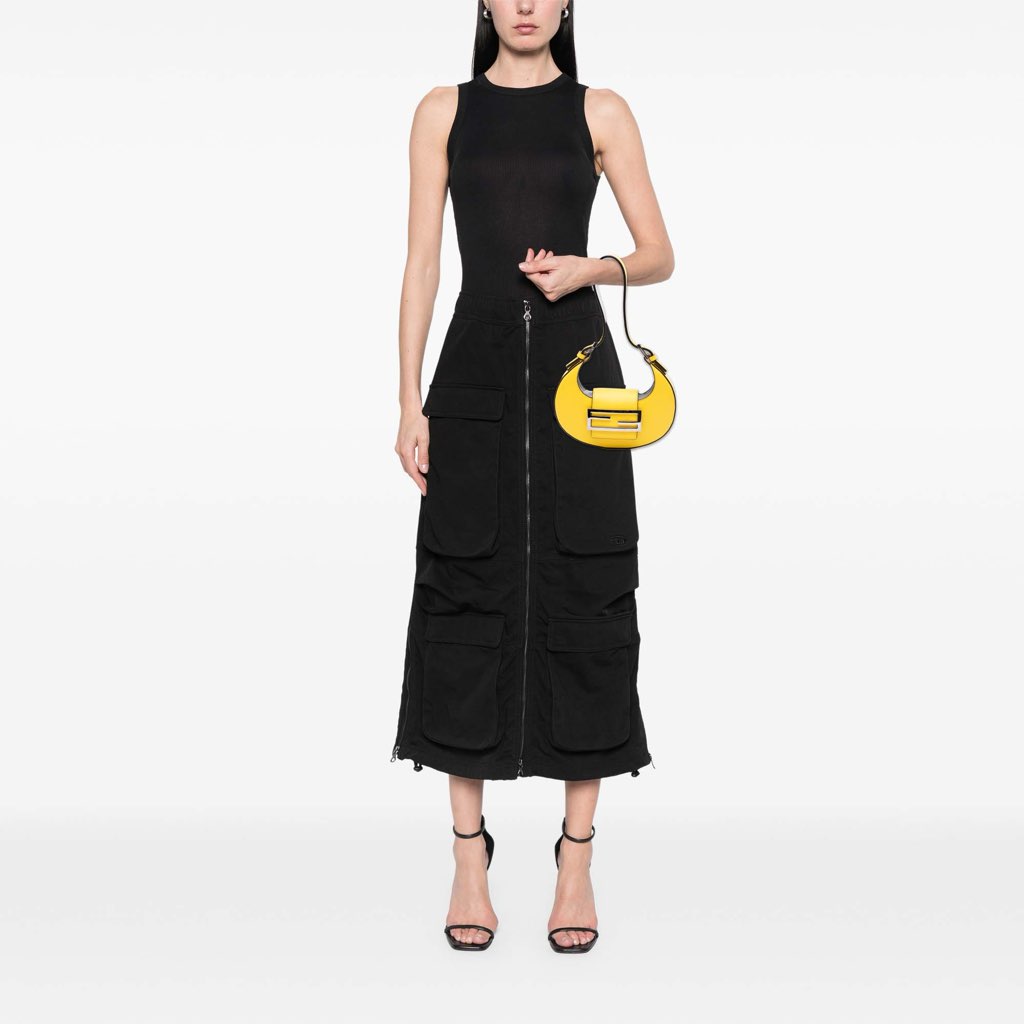 Fendi Mini Leather Cookie Hobo - Image 12