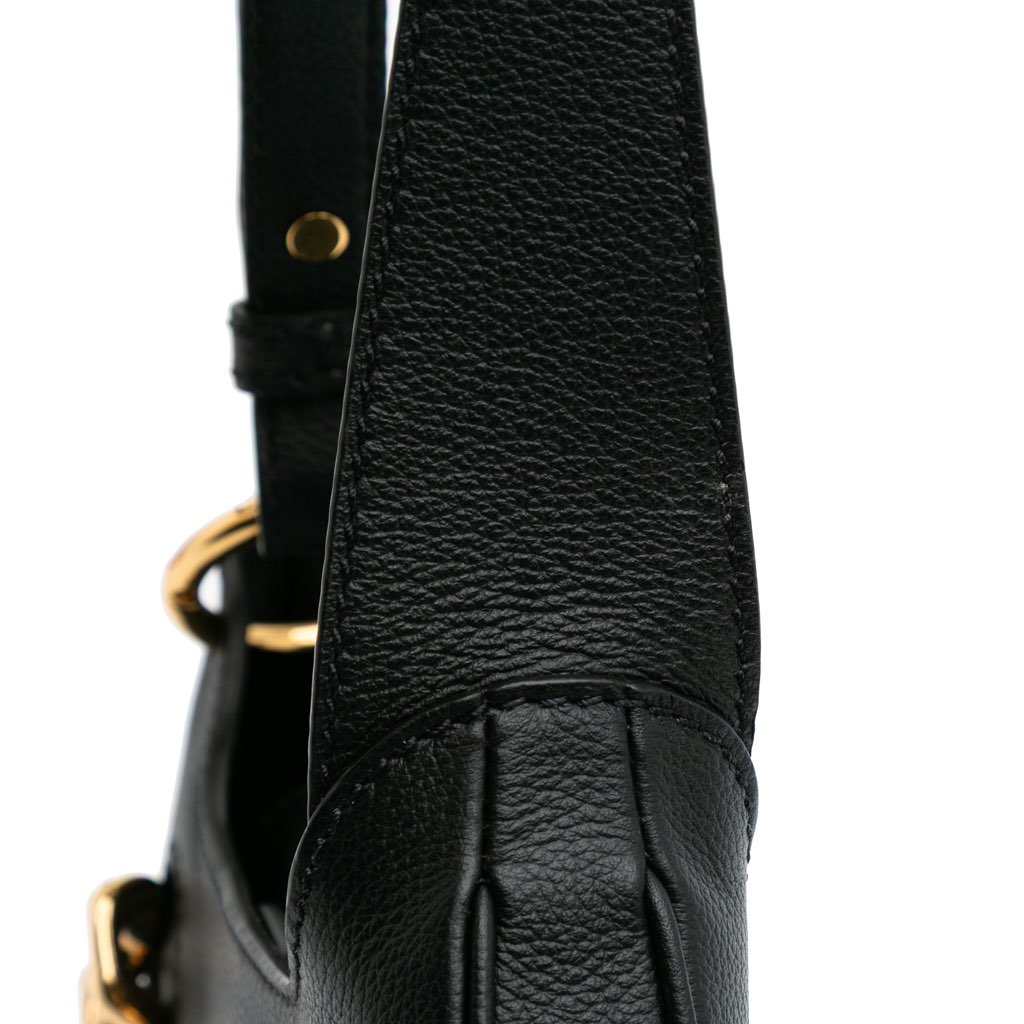 Versace Small Leather La Medusa Chain Hobo - Detail 2