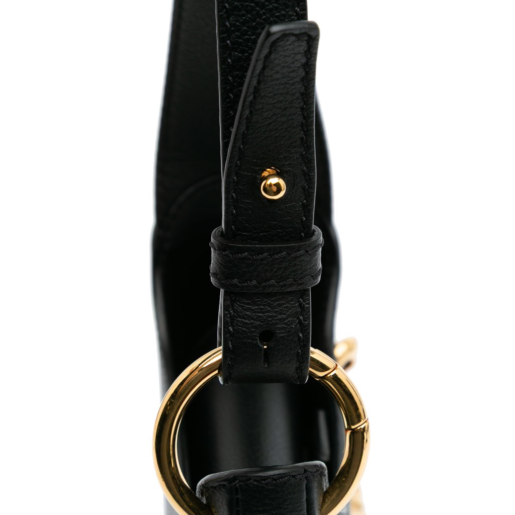 Versace Small Leather La Medusa Chain Hobo - Image 10