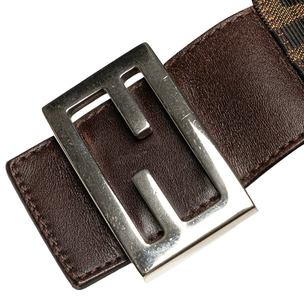 Fendi Zucca Canvas Shoulder Bag - Detail 2