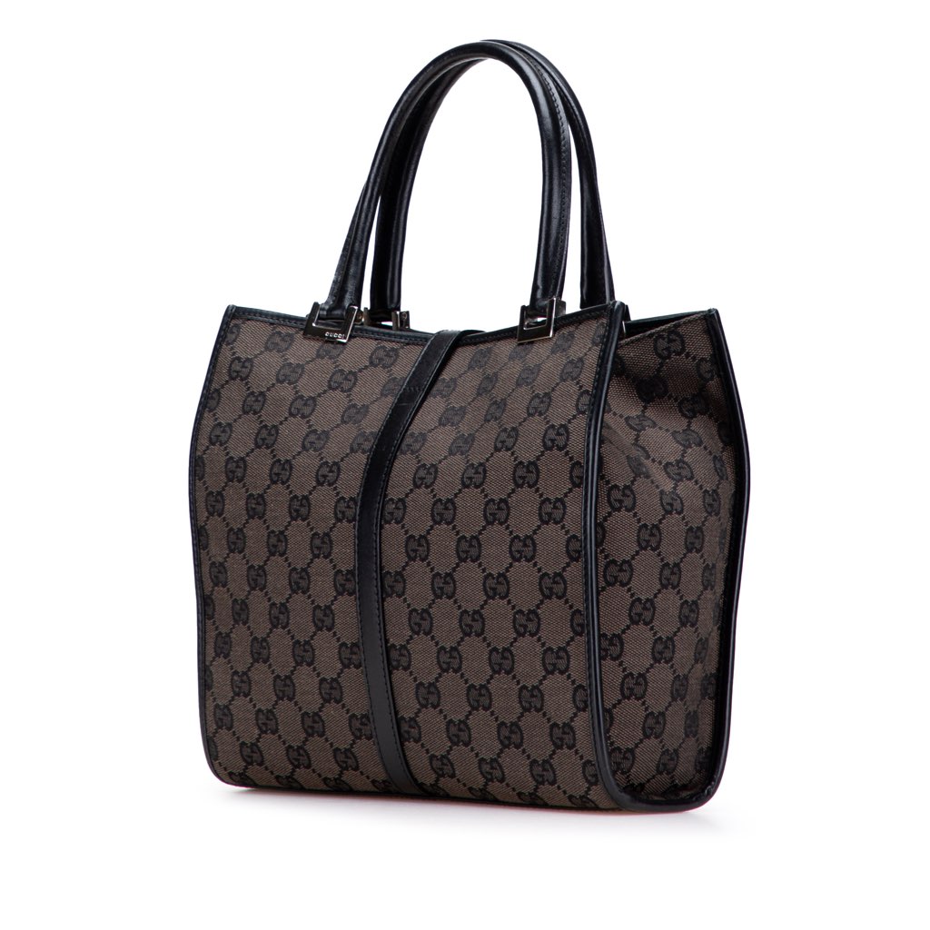 Gucci GG Canvas Jackie Handbag - 2