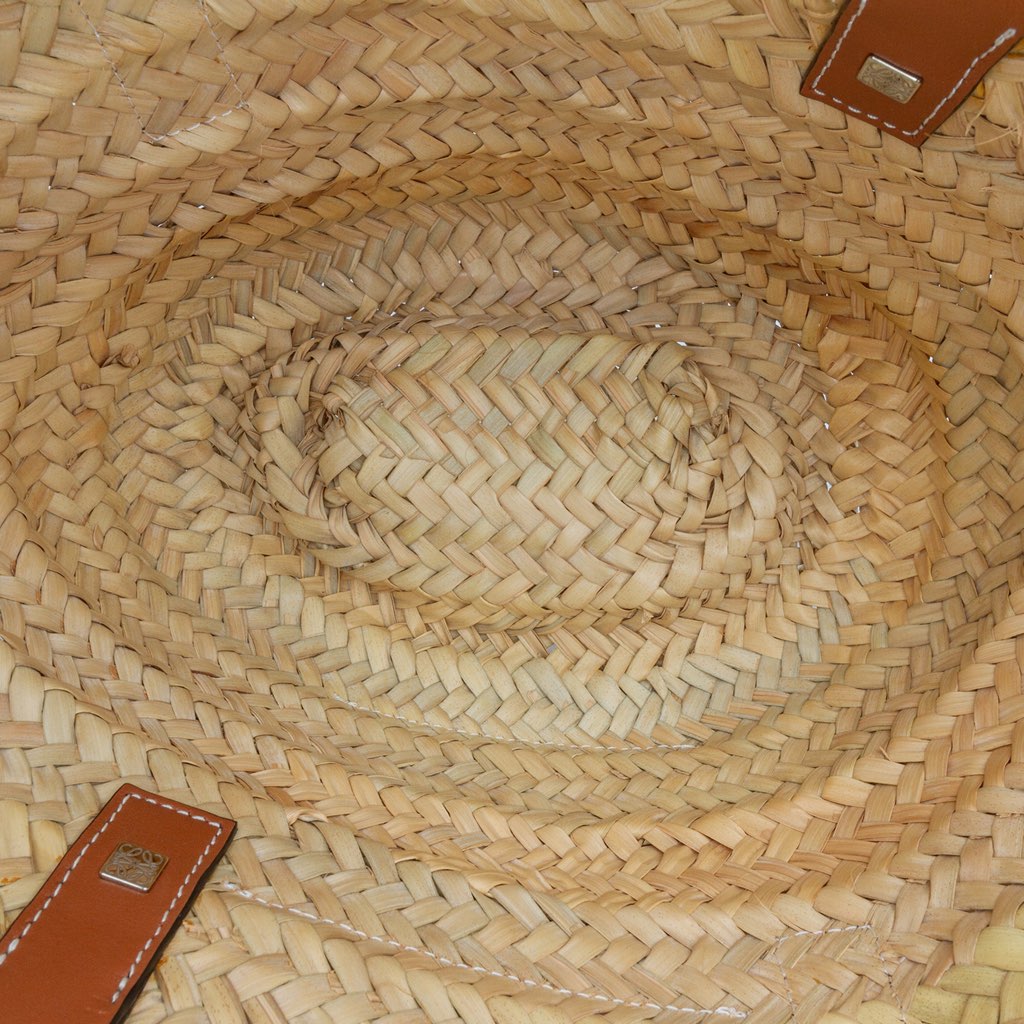 Loewe Mini Raffia Basket Tote - 4