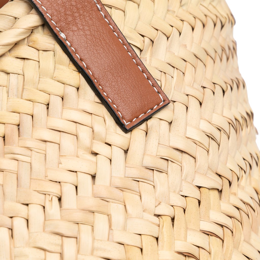 Loewe Mini Raffia Basket Tote - Image 10