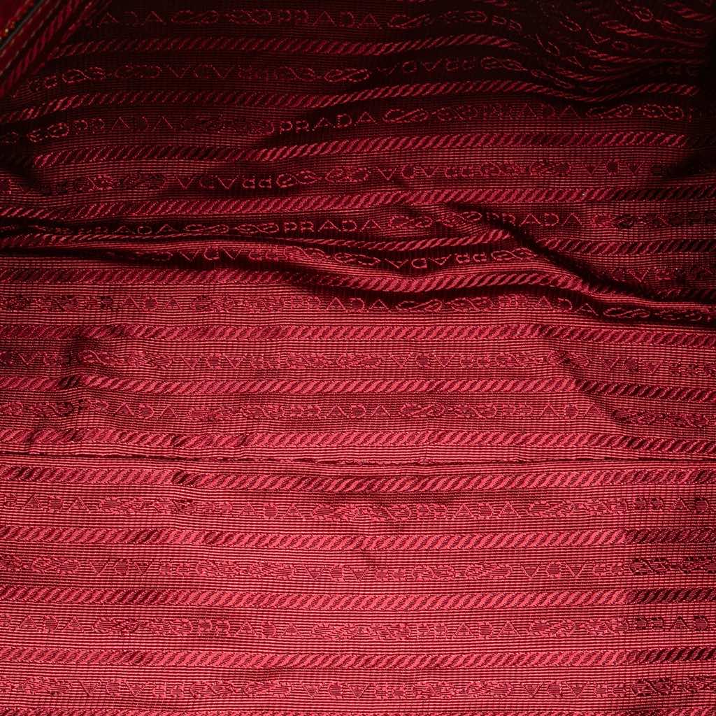 Prada Vitello Shine Bauletto Satchel - 4