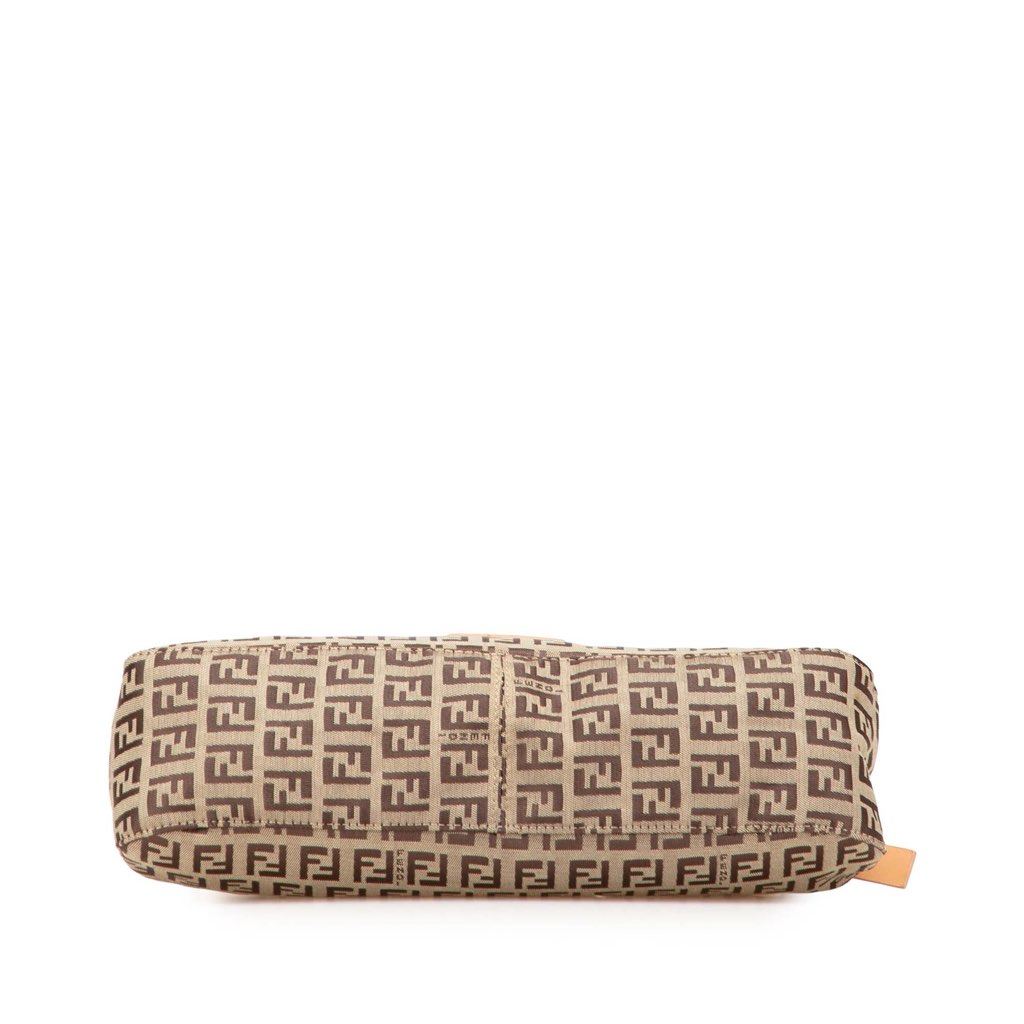 Fendi Zucchino Canvas Shoulder Bag - 3