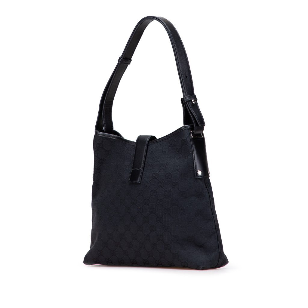 Gucci GG Canvas Piston Shoulder Bag - 2