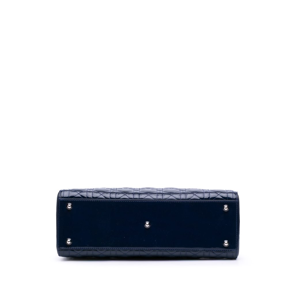 Dior Large Patent Cannage Lady Dior - 3