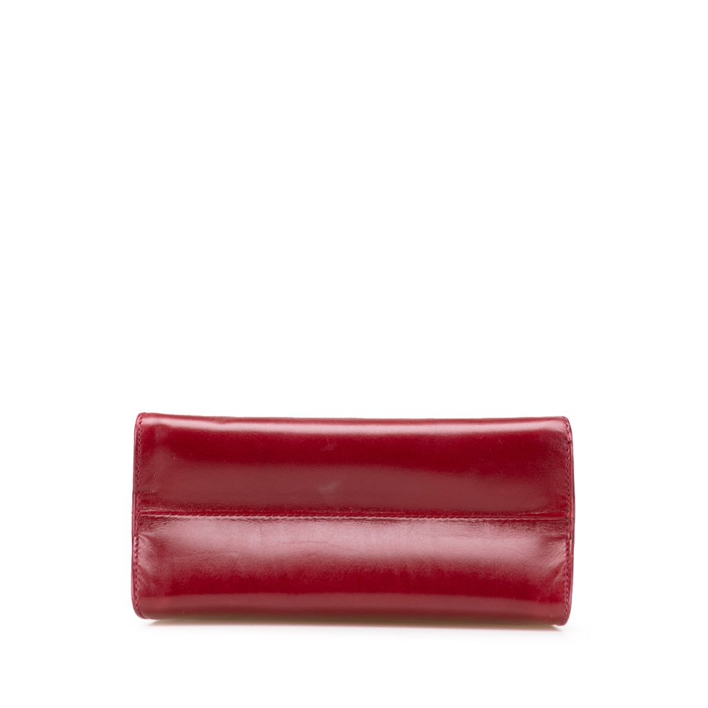 Salvatore Ferragamo Leather Vara Bow Satchel - 3