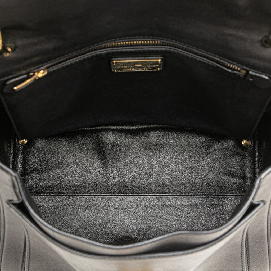 Salvatore Ferragamo Medium Leather Gancini Sofia Satchel - 4