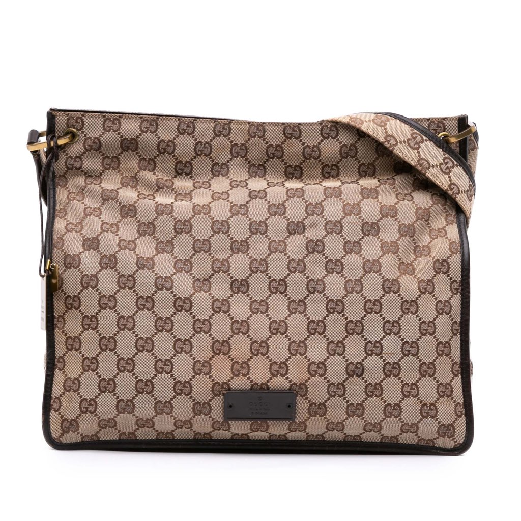 Gucci GG Canvas Messenger Bag