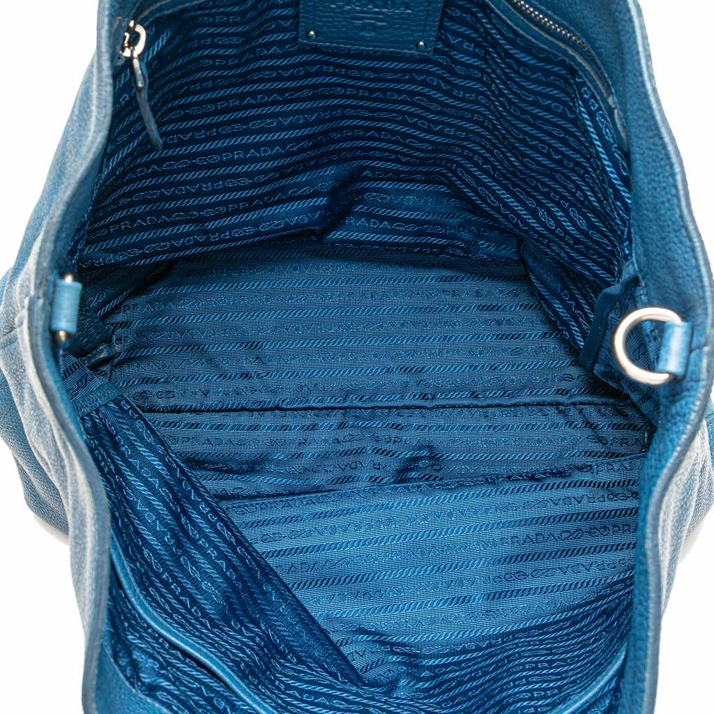 Prada Vitello Daino Open Convertible Tote - 4