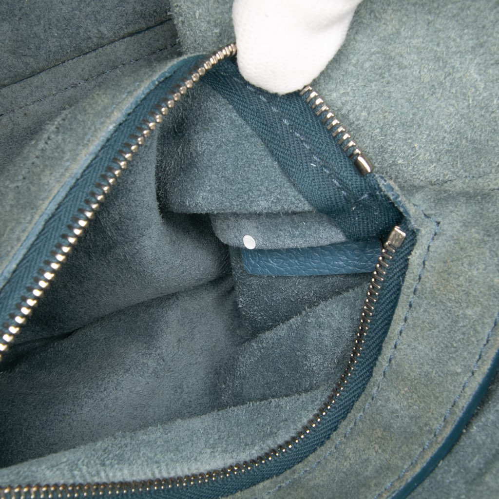 Celine Small Soft Grained Calfskin Seau Sangle Bucket Bag - Detail 1