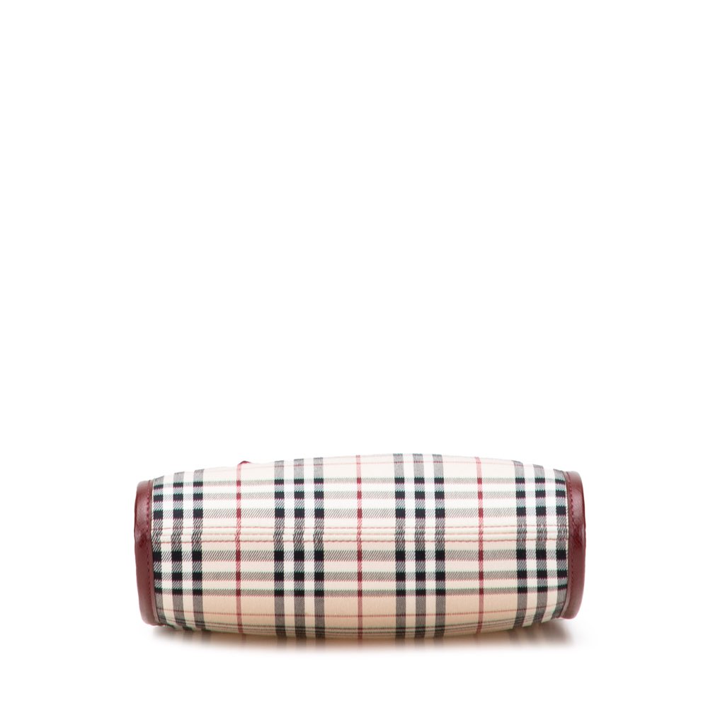 Burberry House Check Canvas Crossbody - Image 6
