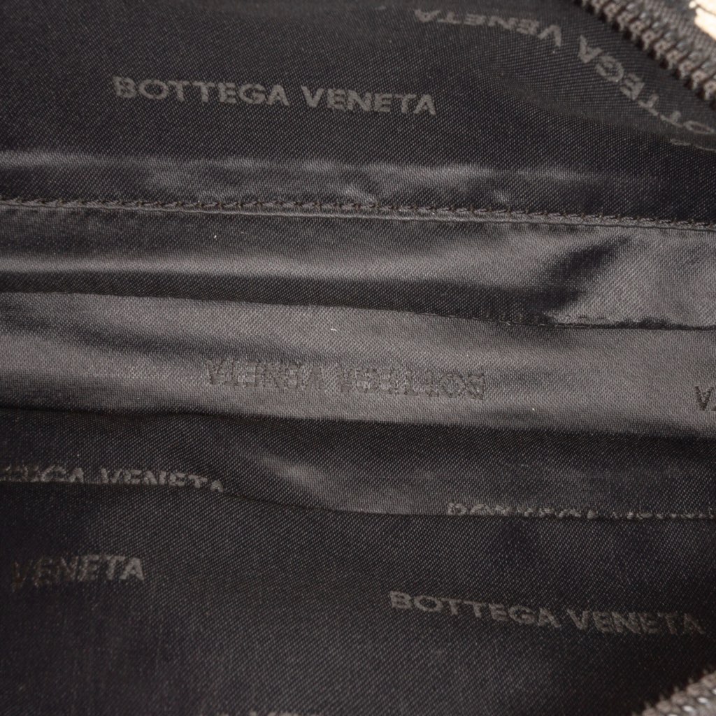 Bottega Veneta Leopard Print Canvas Shoulder Bag - 4