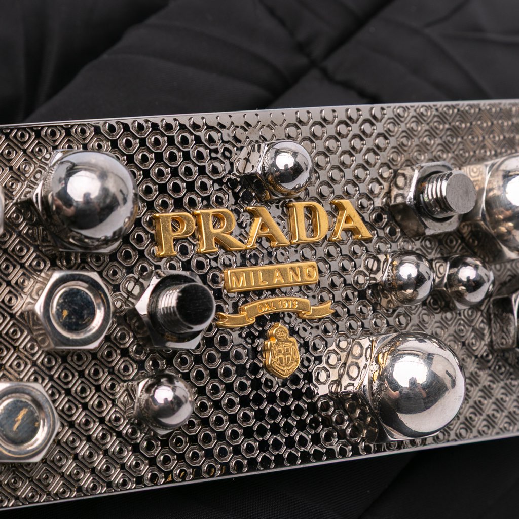 Prada Quilted Tessuto Messenger Bag - Detail 2