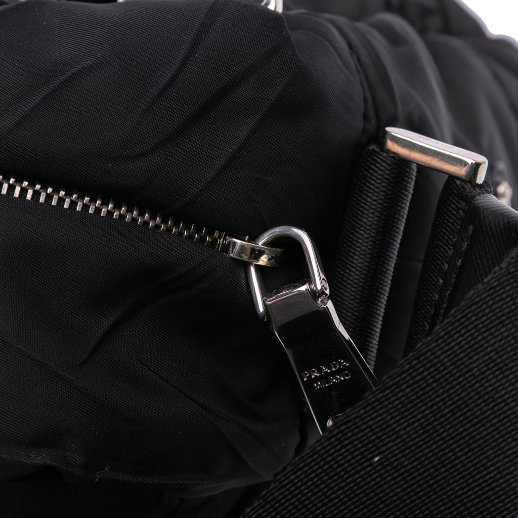 Prada Quilted Tessuto Messenger Bag - Image 11