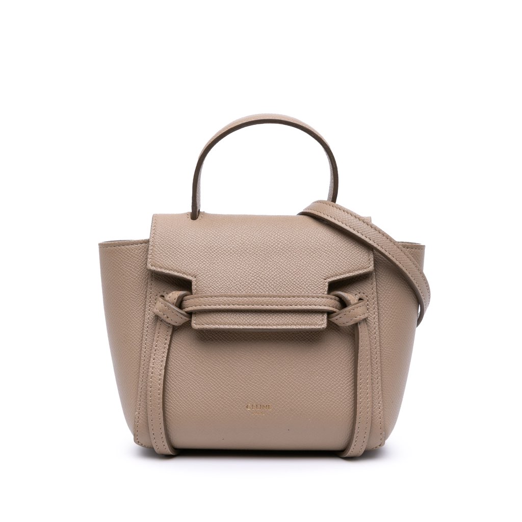Celine Pico Grained Calfskin Belt Bag