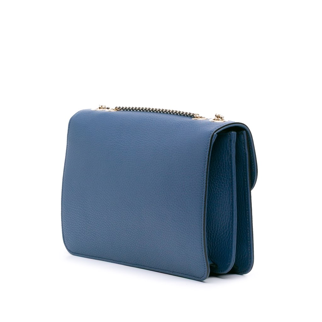 Gucci Medium Dollar Calfskin Interlocking G Crossbody - 2