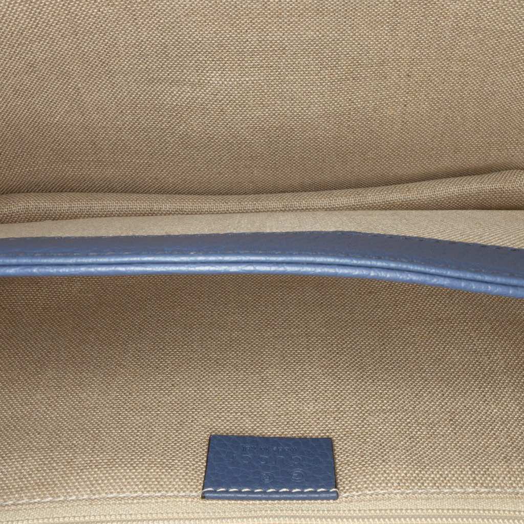 Gucci Medium Dollar Calfskin Interlocking G Crossbody - 4