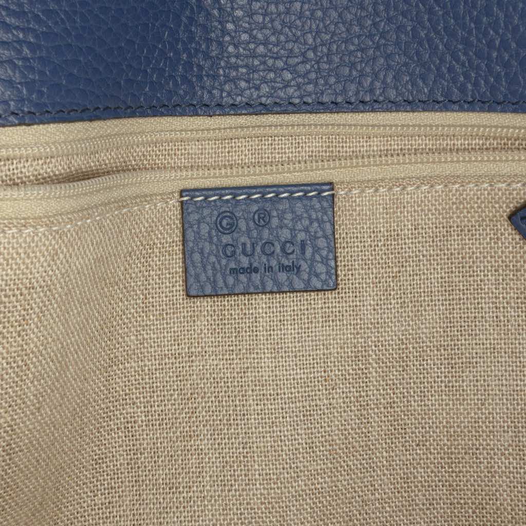 Gucci Medium Dollar Calfskin Interlocking G Crossbody - 5