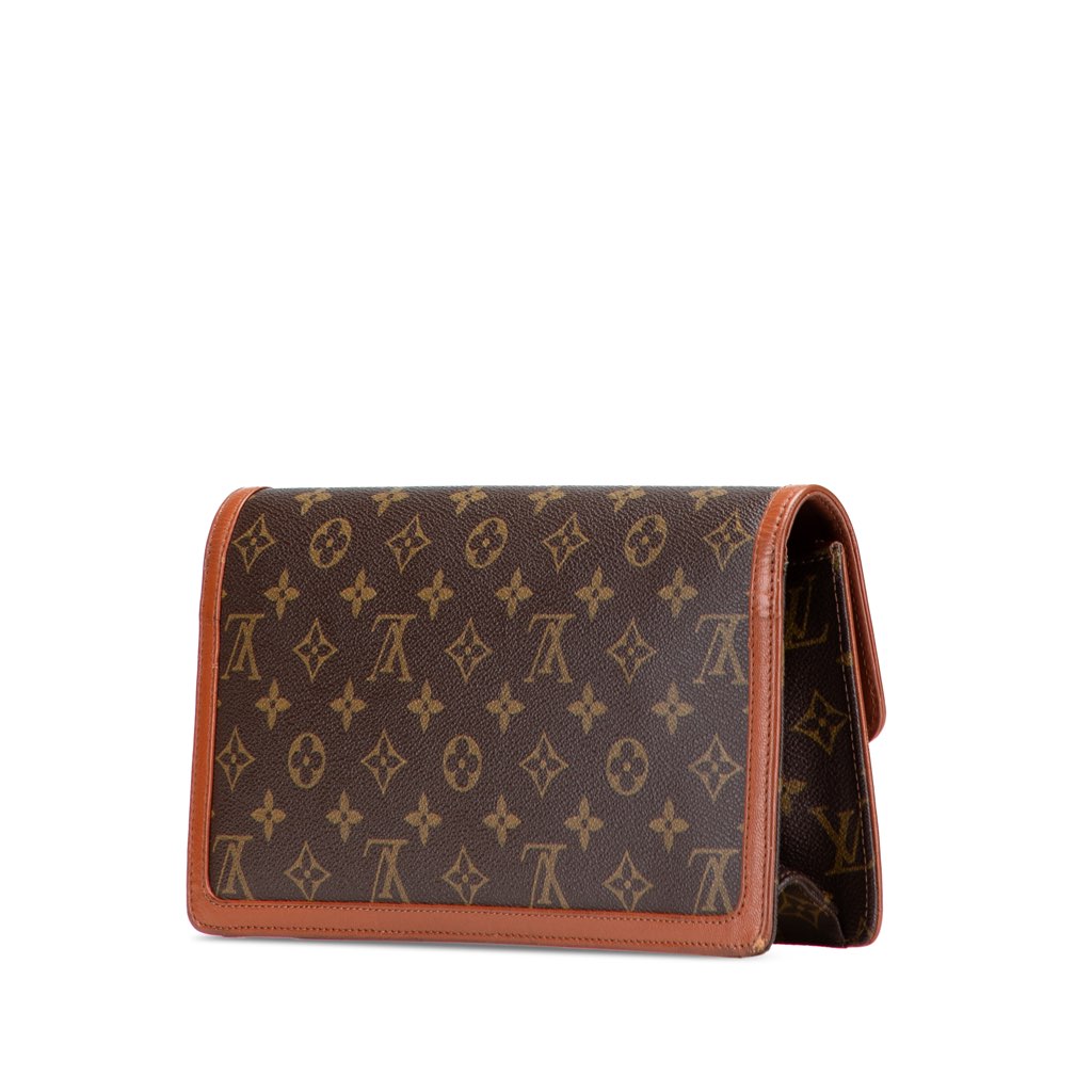 Louis Vuitton Monogram Pochette Dame GM - Back view