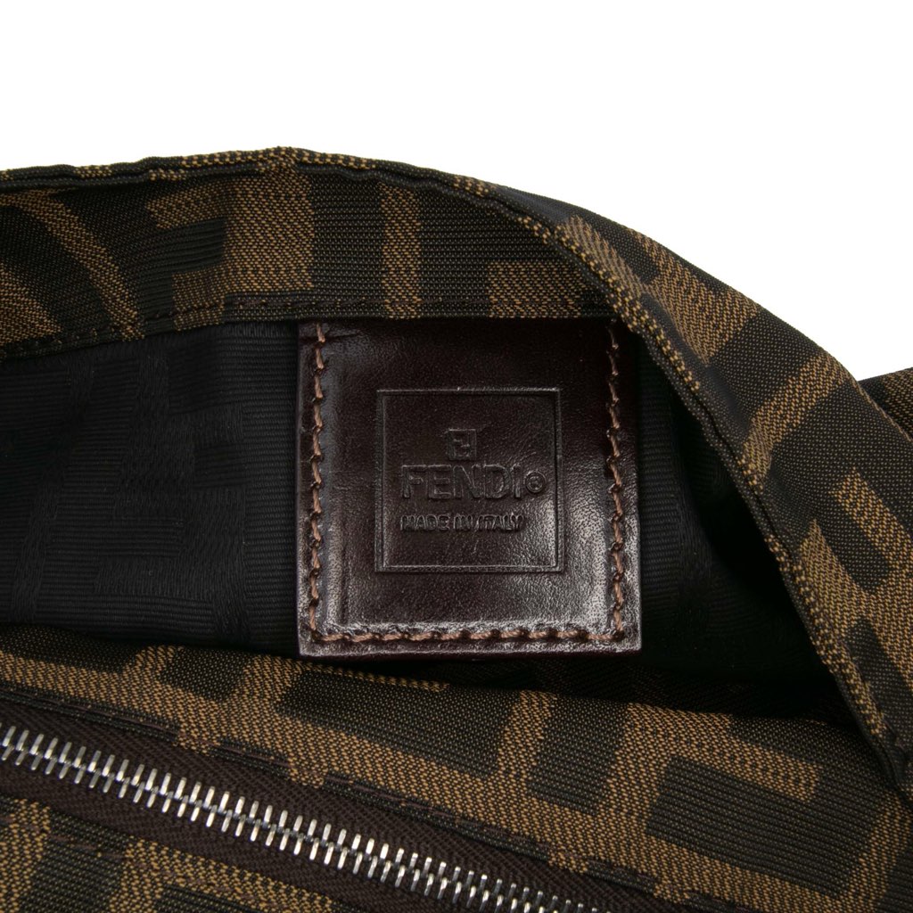 Fendi Zucca Canvas Shoulder Bag - 5