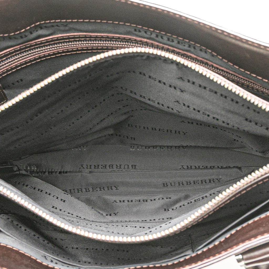 Burberry House Check Canvas Tote - 4