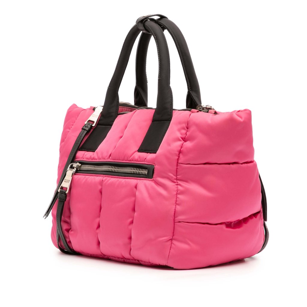 Prada Tessuto Bomber Satchel - 2