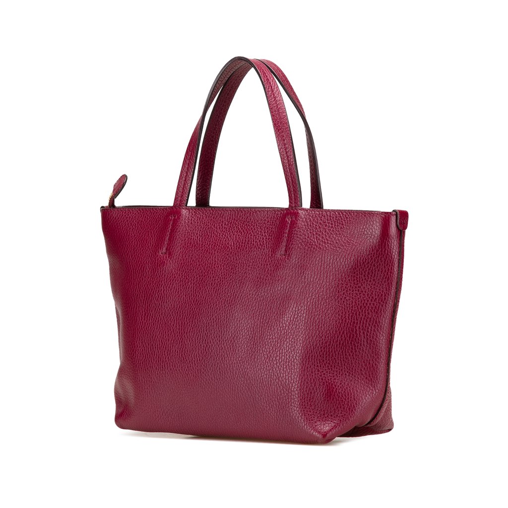 Salvatore Ferragamo Leather Gancini Tote - 2