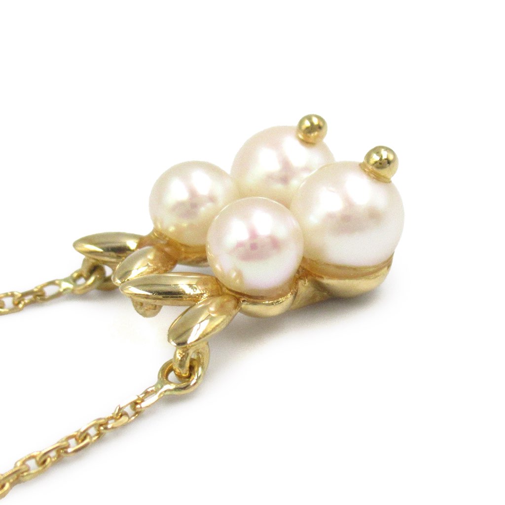 Van Cleef & Arpels 18K Yellow Gold and Akoya Pearls Necklace - 3
