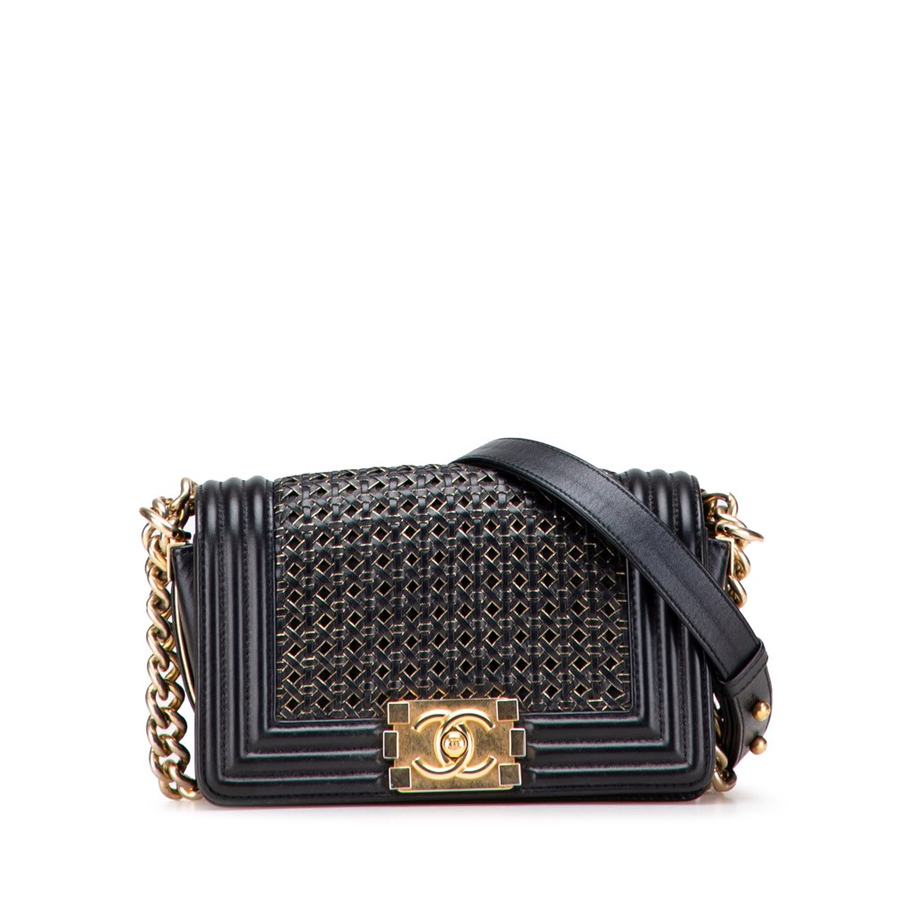 Chanel Small Braided Sheepskin Boy Flap