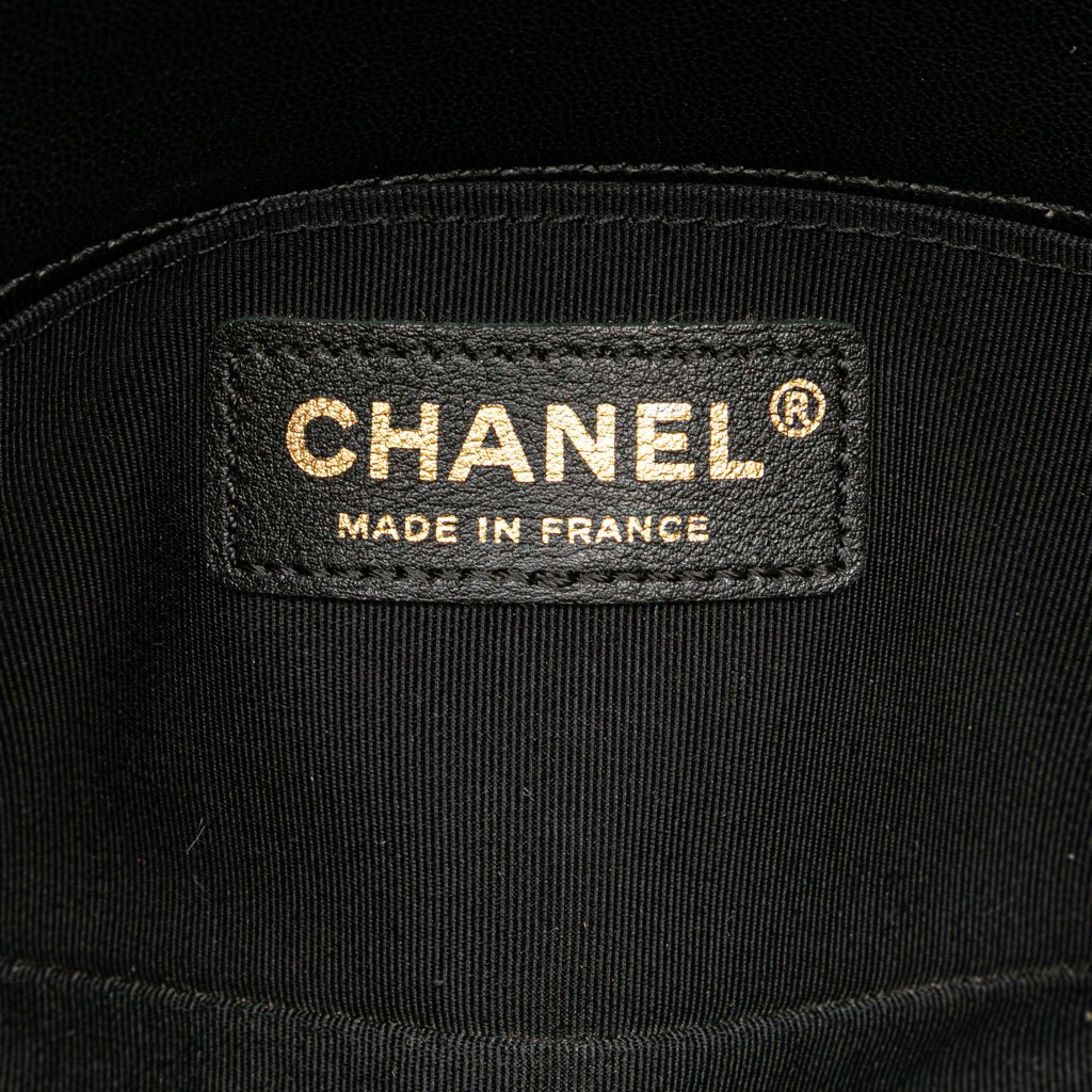 Chanel Small Braided Sheepskin Boy Flap - Side view