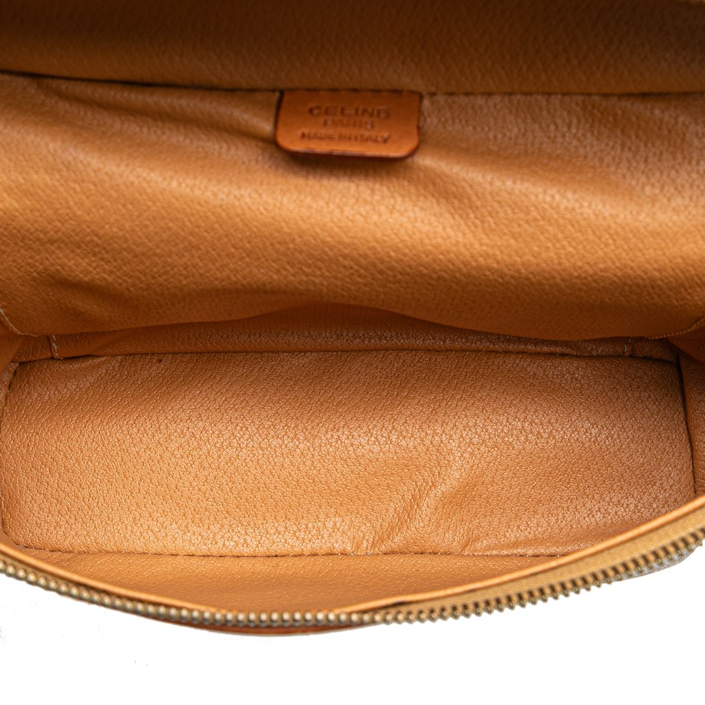 Celine Macadam Coated Canvas Vanity Bag - 4