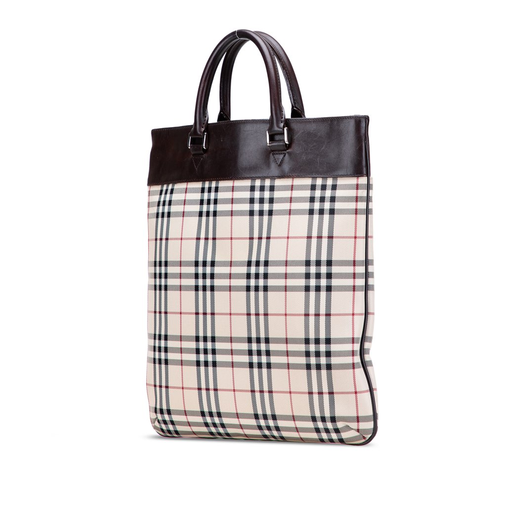 Burberry House Check Canvas Tote - 2