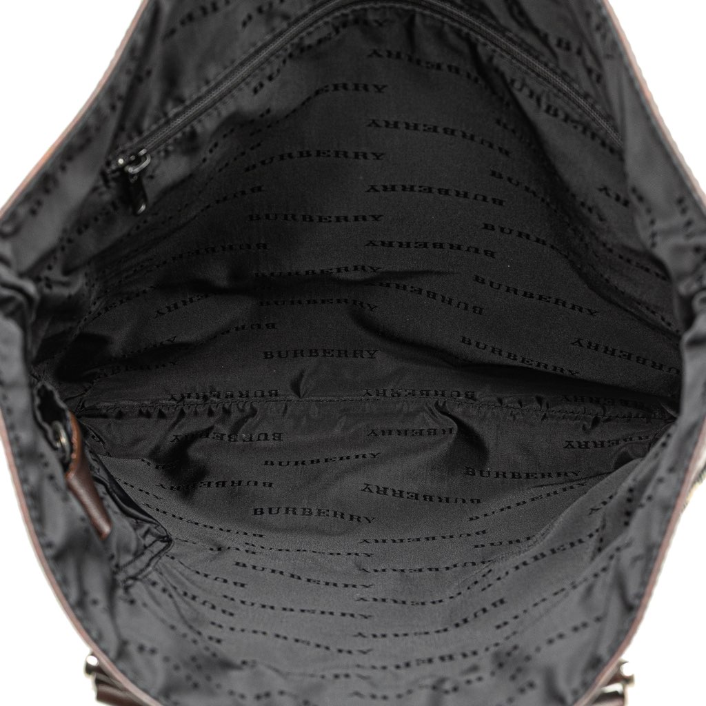 Burberry House Check Canvas Tote - 4