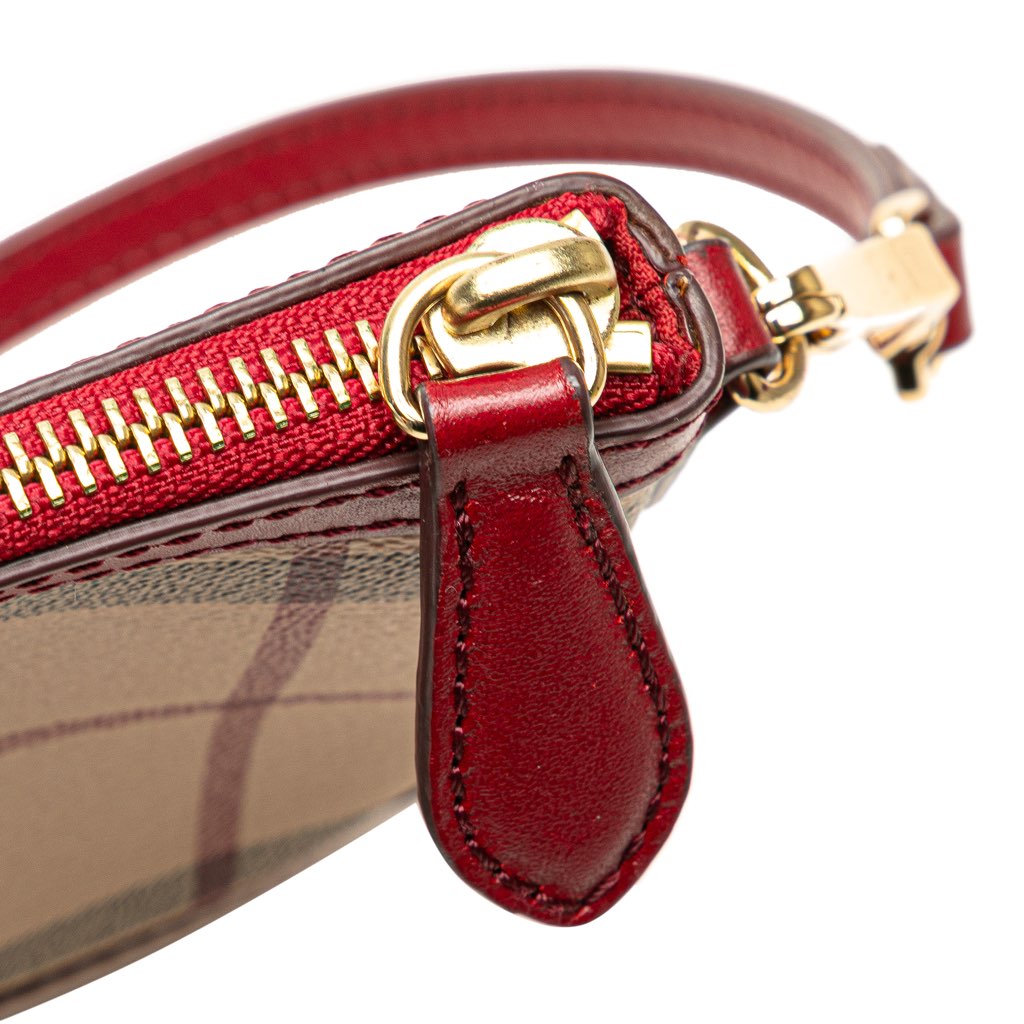 Burberry Haymarket Check Coated Canvas Peyton Crossbody - Detail 2