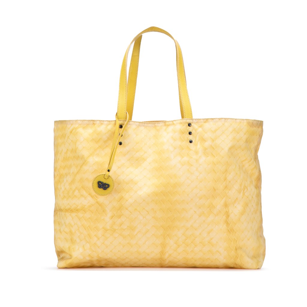 Bottega Veneta Nylon Intrecciolusion Tote