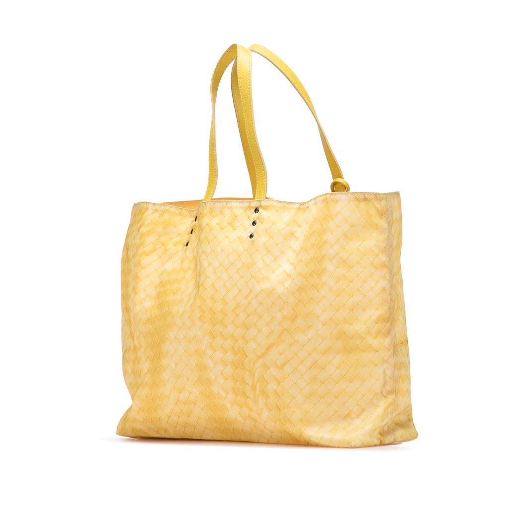 Bottega Veneta Nylon Intrecciolusion Tote - Back view