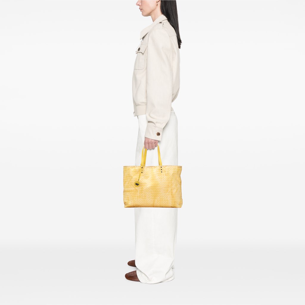 Bottega Veneta Nylon Intrecciolusion Tote - Image 13