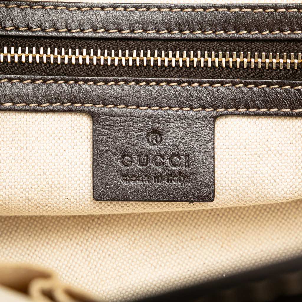 Gucci GG Canvas Web Mayfair Tote - Side view