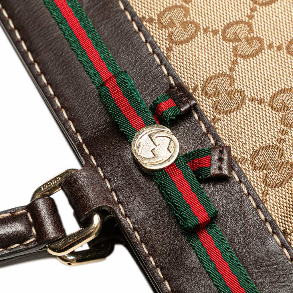 Gucci GG Canvas Web Mayfair Tote - Image 12