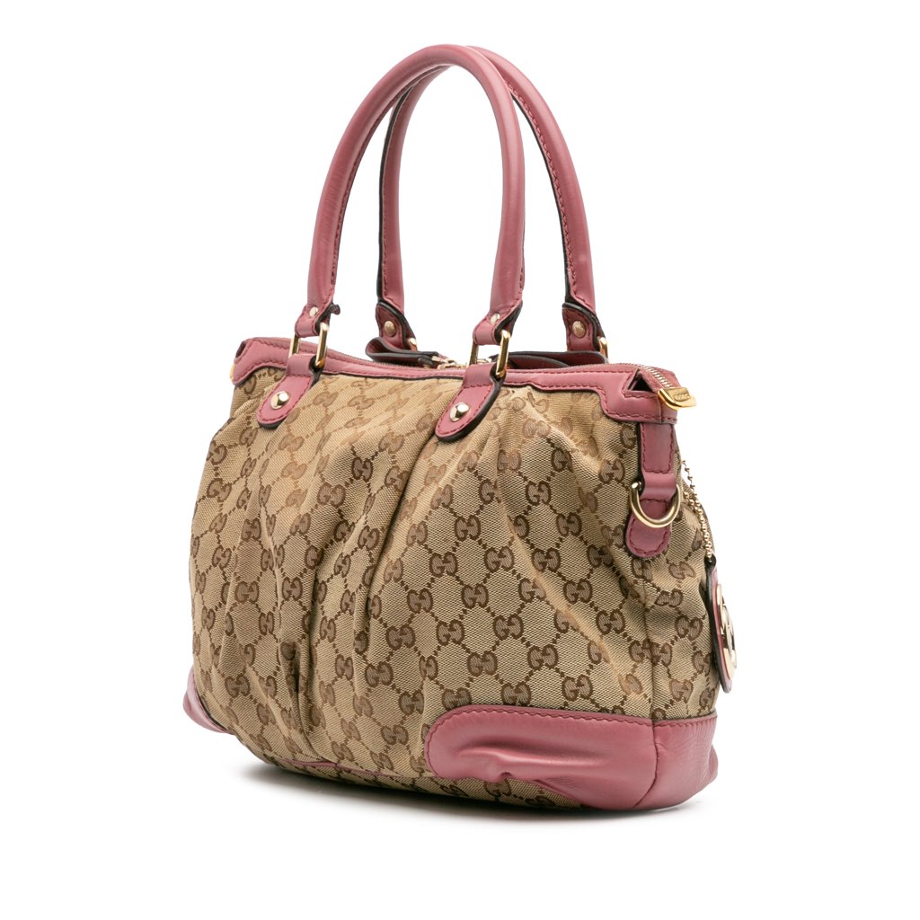 Gucci GG Canvas Sukey Satchel - 2