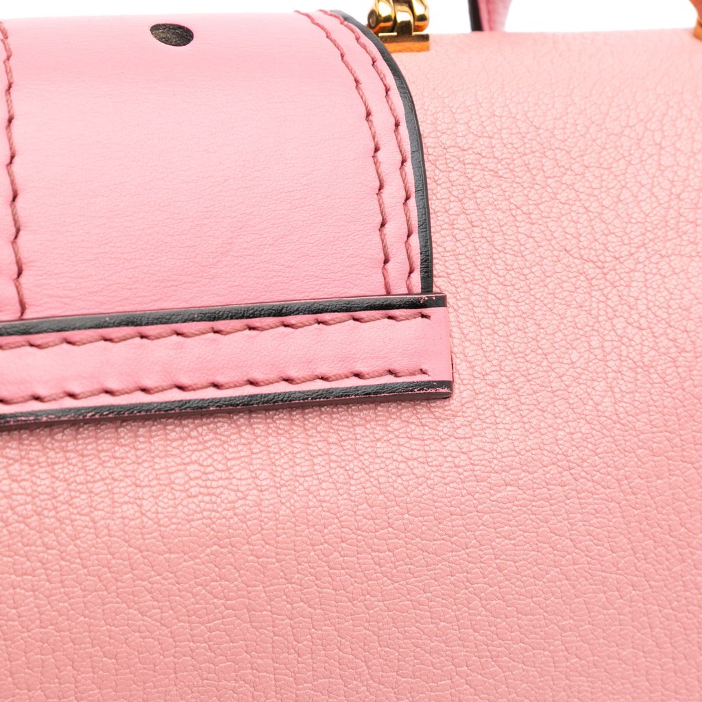 Miu Miu Goatskin Madras Soft Calf Crystal Embellished Crossbody - Detail 2
