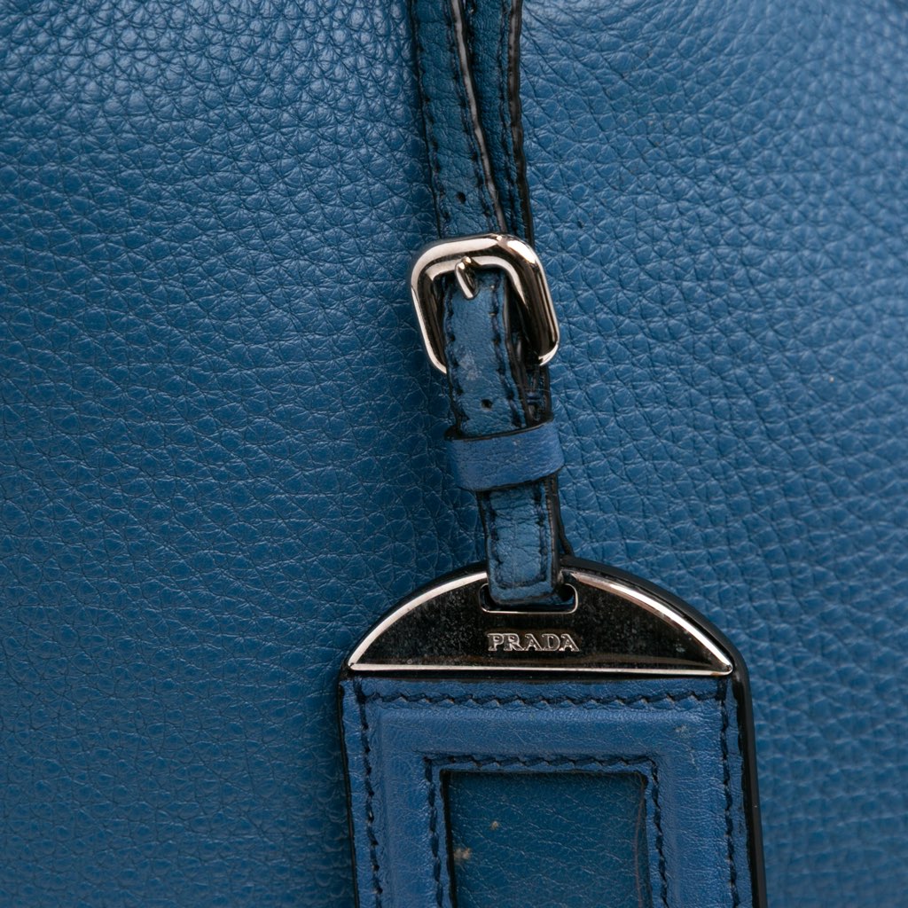 Prada Vitello Daino Open Convertible Tote - Image 10