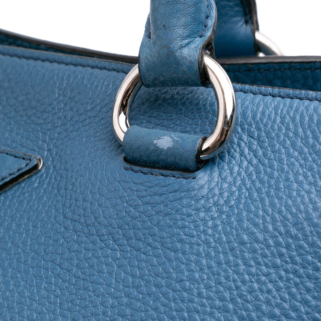 Prada Vitello Daino Open Convertible Tote - Image 11