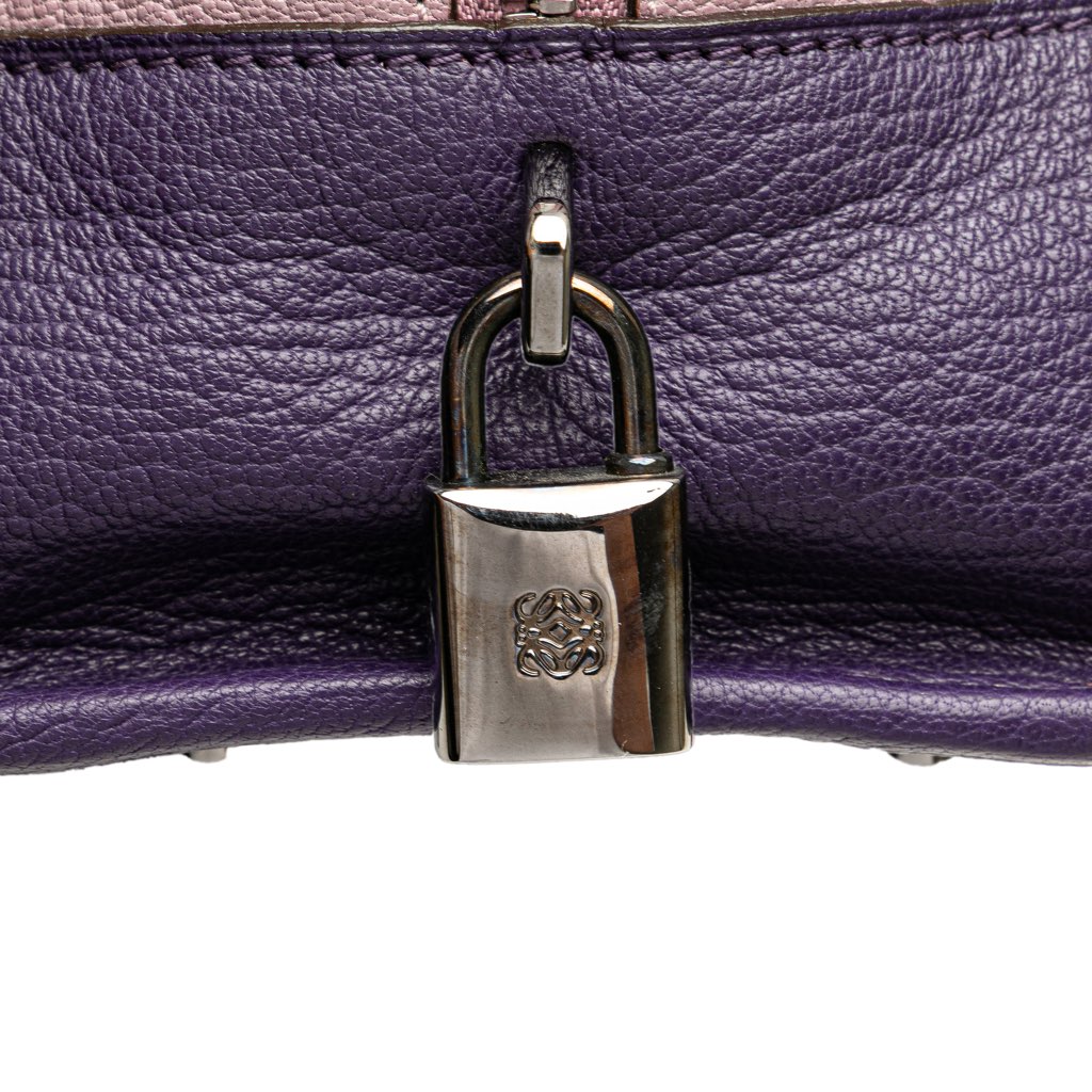 Loewe Tricolor Goatskin Amazona 28 - Image 10
