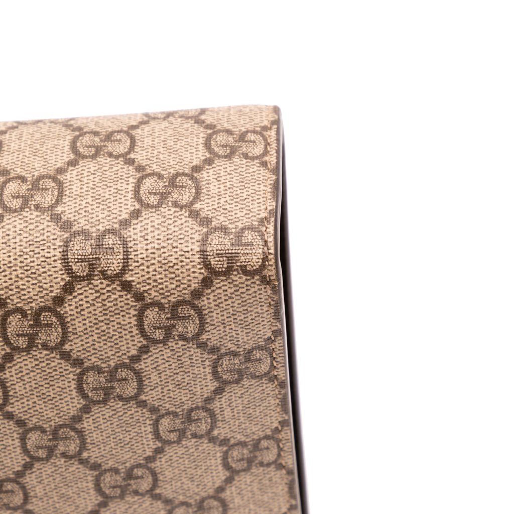 Gucci GG Supreme Web Clutch - Image 11