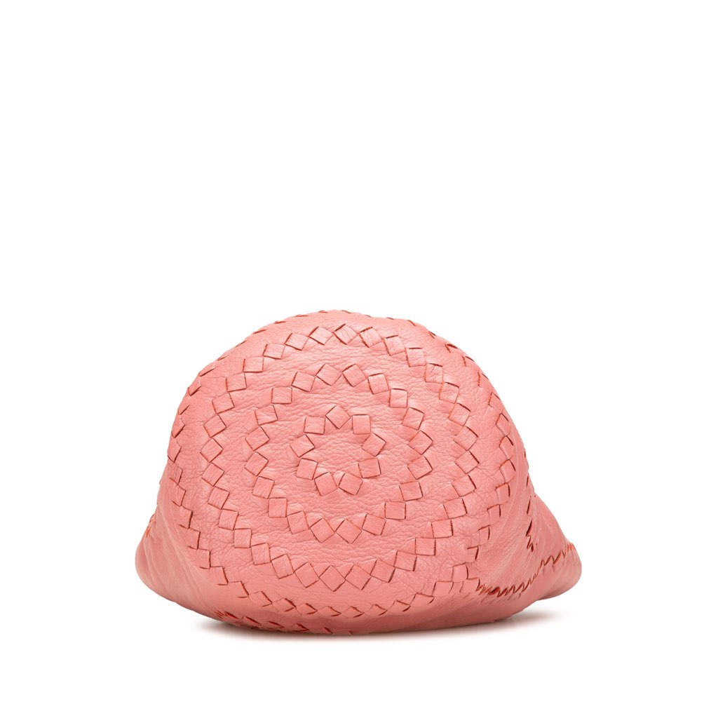 Bottega Veneta Small Intrecciato Trimmed Cervo Bucket Bag - Image 6