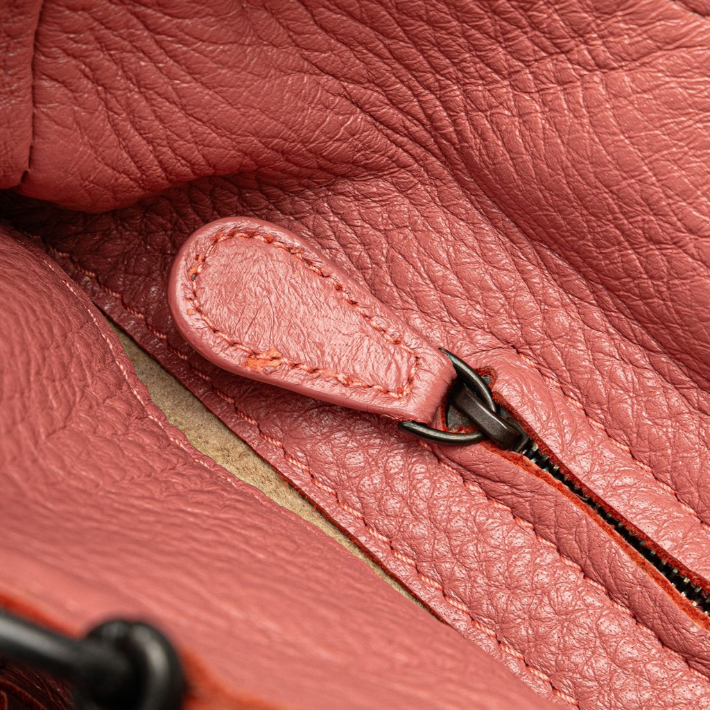 Bottega Veneta Small Intrecciato Trimmed Cervo Bucket Bag - Detail 2